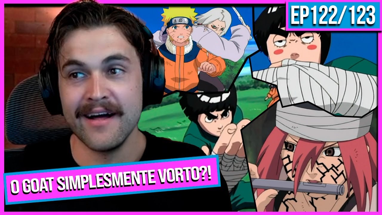 Sasuke coringou, mas o Rock Lee... | NRT EP 122/123