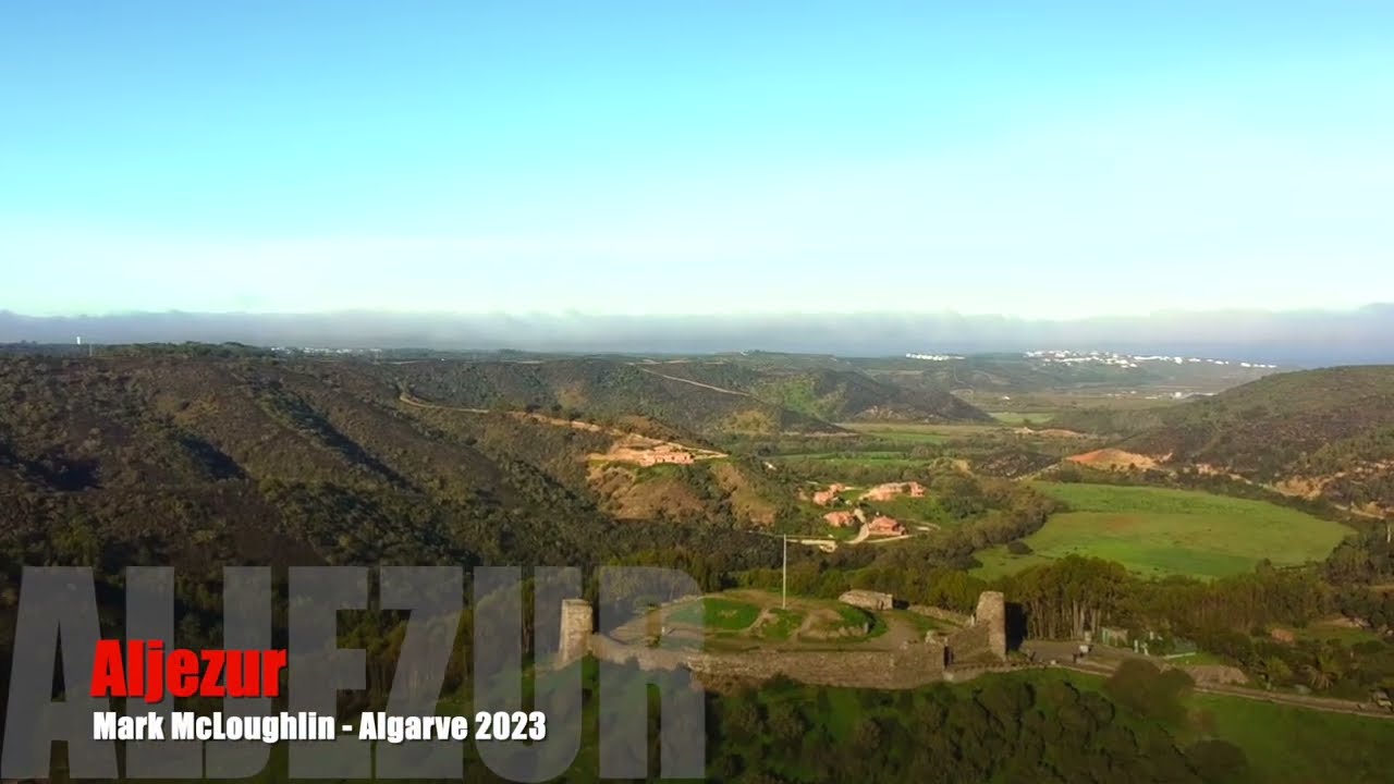 Drone Journey Above Aljezur | Castle, Church & Cemetery | Aerial Views of Portugal's Hidden Gem