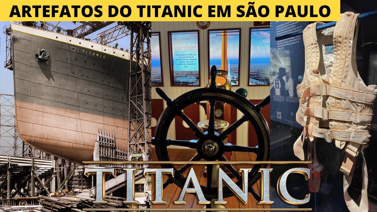 Veja Artefatos Originais do TITANIC e do OLYMPIC