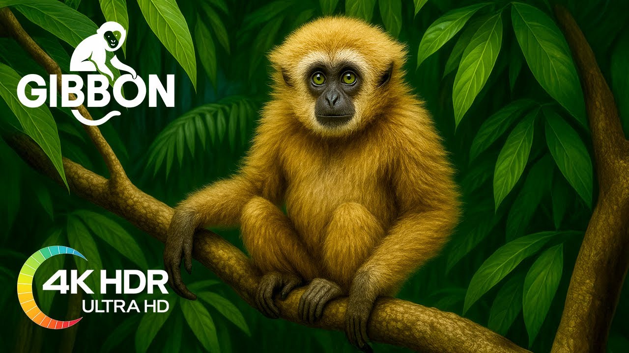 || Факты о гиббонах || Они могут прыгать на 30 футов в воздух, не касаясь земли! ||