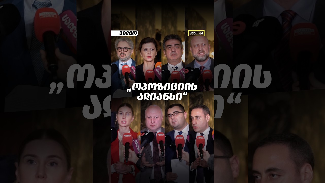 9 პროდასავლური პარტია აფუძნებს ოპოზიციის ალიანსს | 2 მარტი, 2026