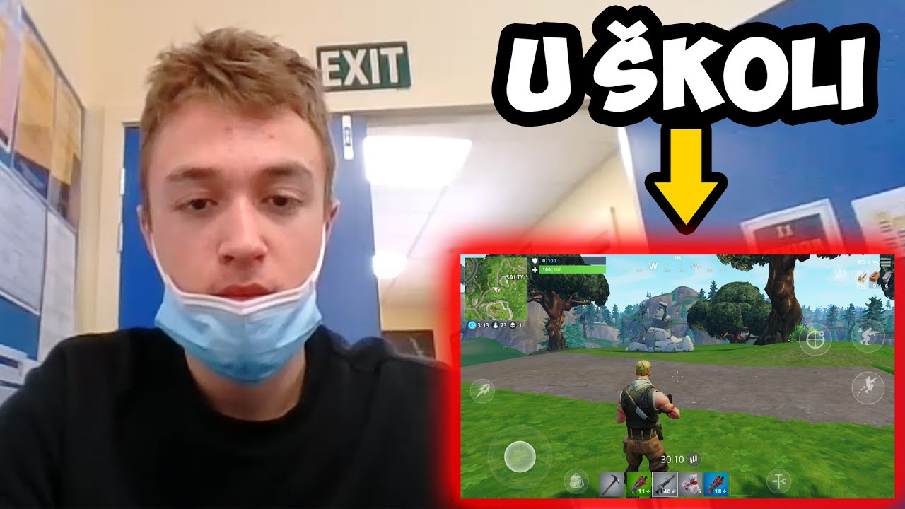 ono kad Igras Fortnite u Školi lol
