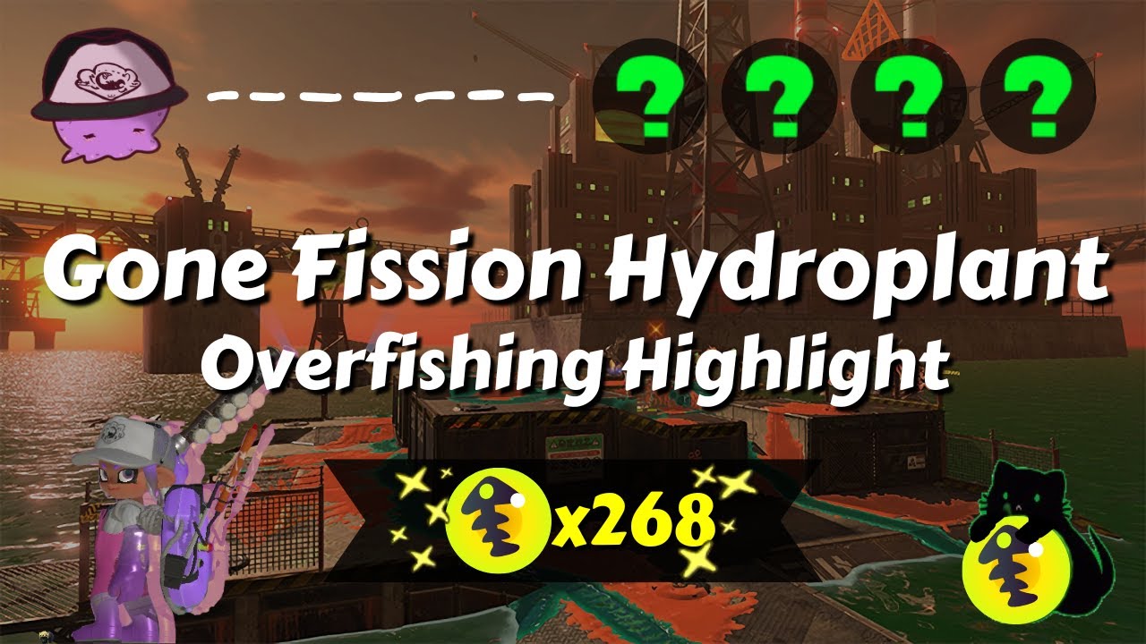 [Overfishing] Hydroplant Wildcard - 268 golden eggs! | Splatoon 3 SRNW