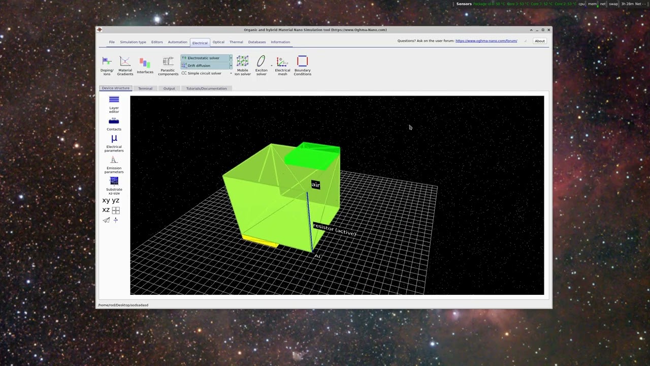 Visualizing Doping Effects in a 3D Semiconductor Resistor &mdash; TCAD Demo
