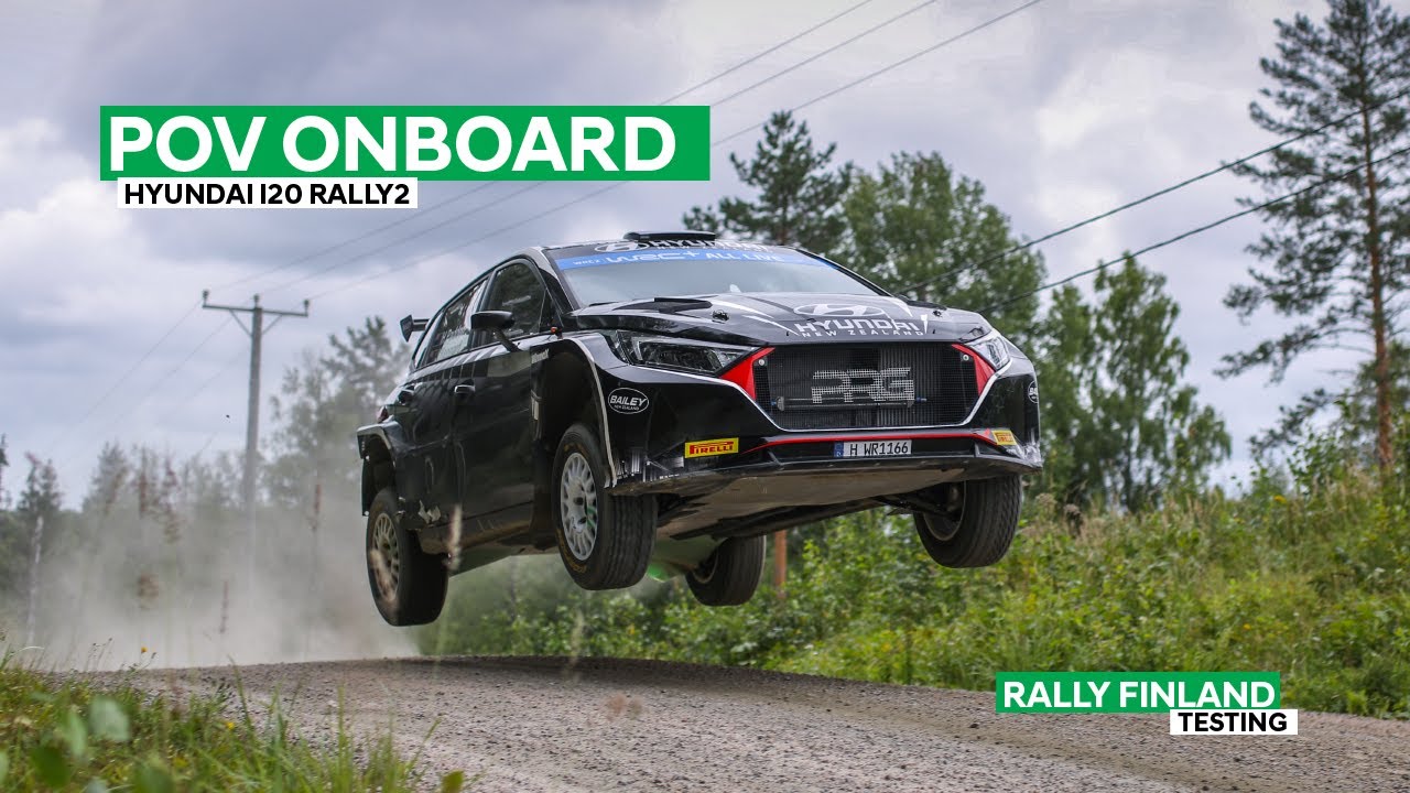 POV - Rally Finland Test w/ Hayden Paddon