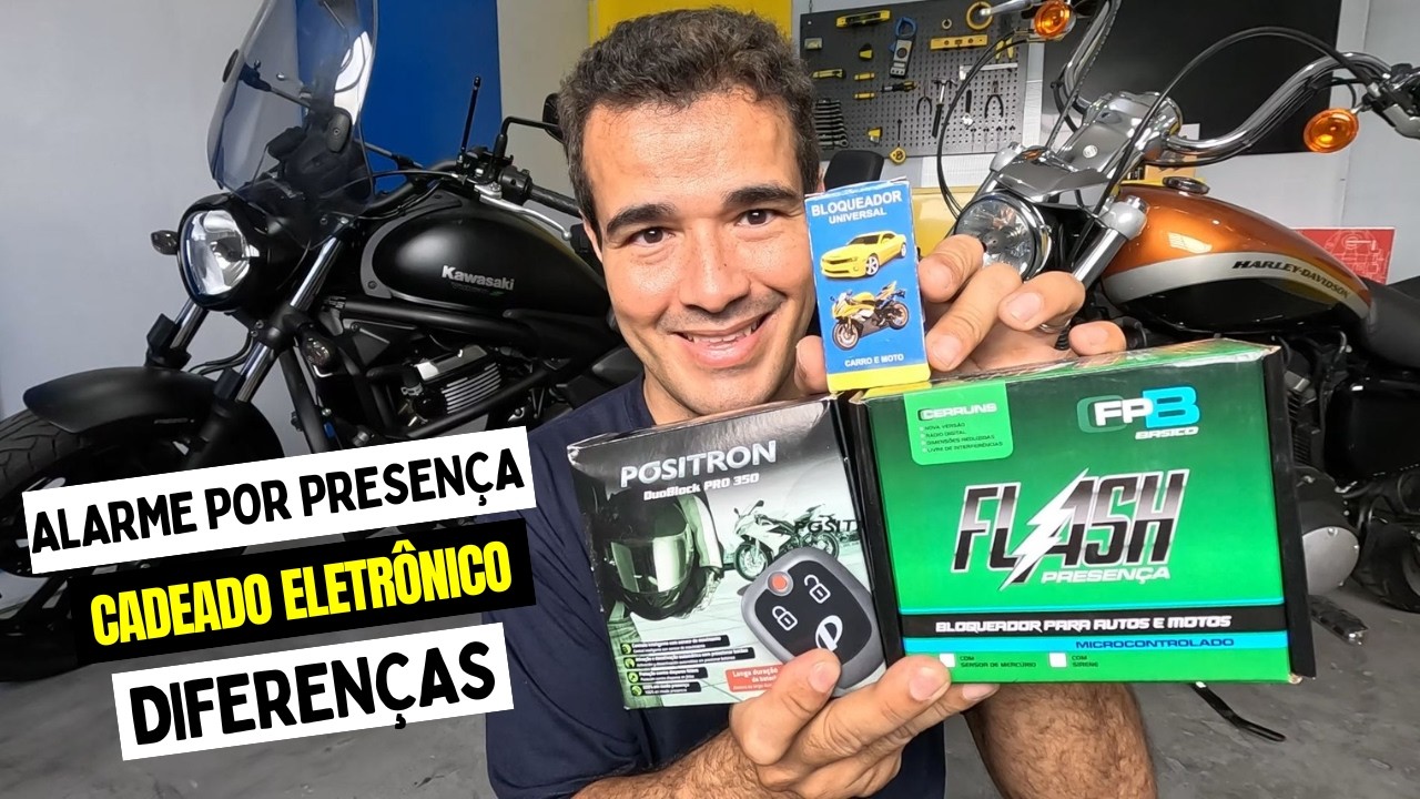 4 TIPOS DE ALARME PARA MOTOS