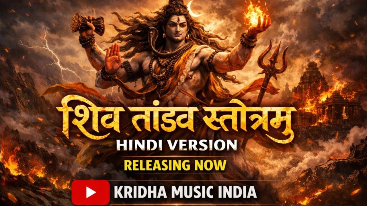 Shiv Tandav Stotram Hindi Version | Presented by KRIDHA Film Production | KRIDHA MUSIC INDIA