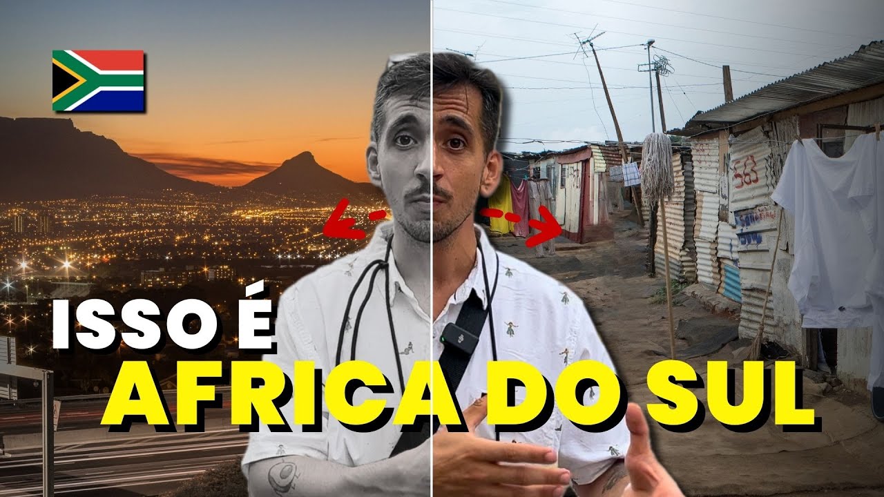 A REALIDADE na CIDADE DO CABO (AFRICA do SUL) | Apartheid, Townships e a RICA CULTURA AFRICANA!
