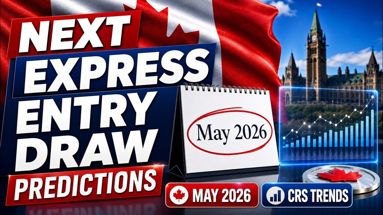 Next Express Entry Draw Predictions For May 2026 With Expected ITAs, CRS Cutoffs, Draw Dates, And...