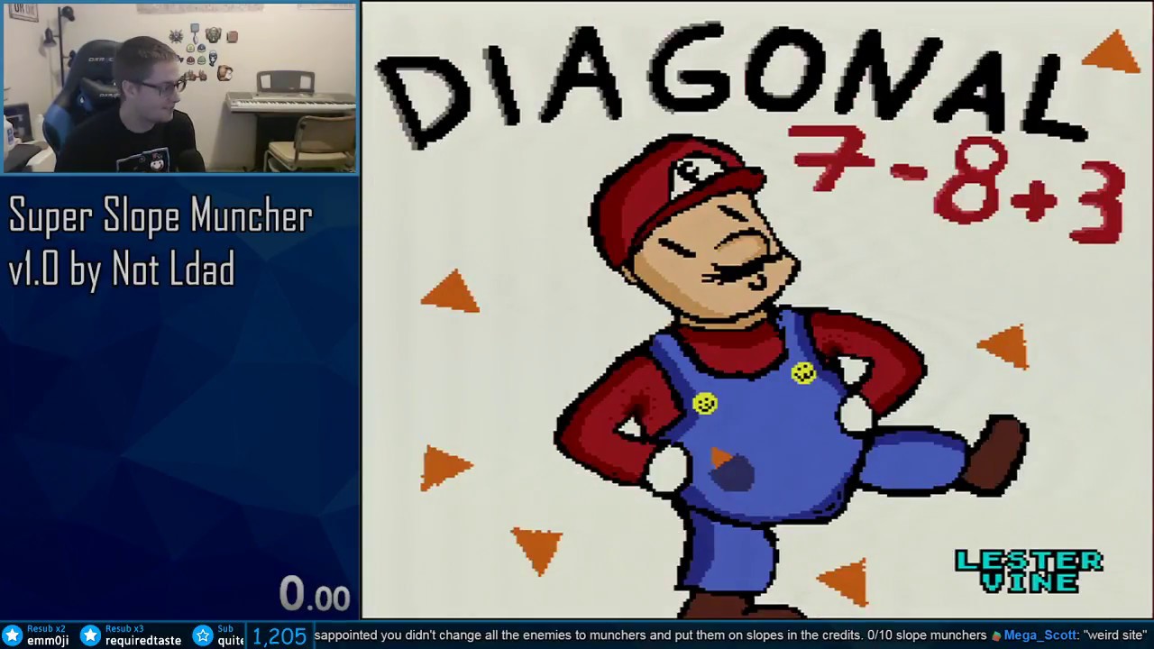 Meme Hack: Super Diagonal Mario World 2 - Full Play