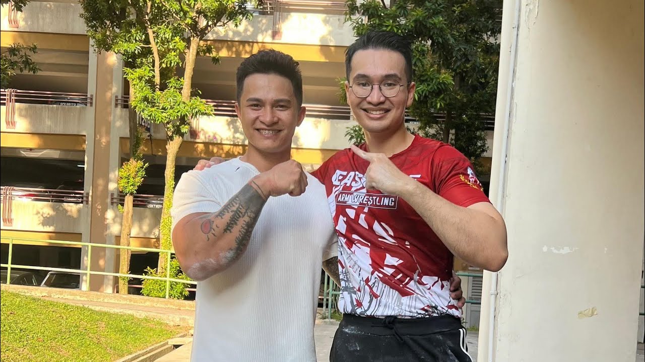 Dương Đức vs Greg - supermatch in Singapore