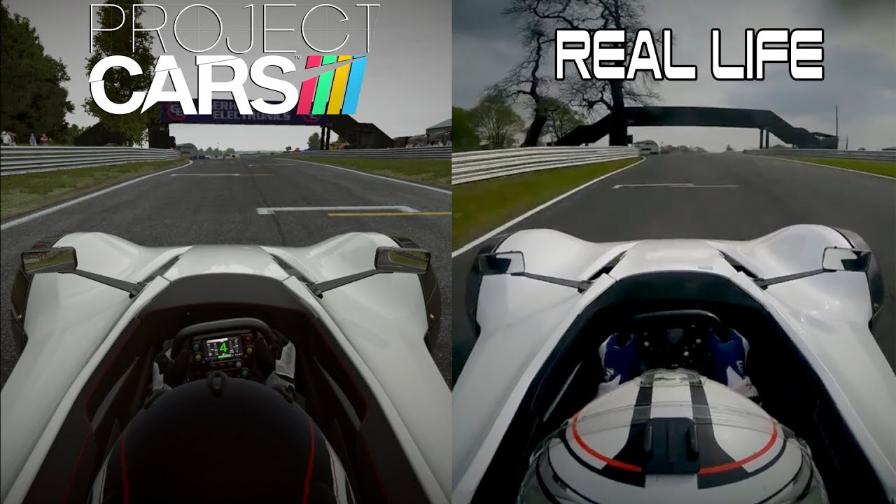 Project CARS Vs Real Life - Bac Mono @ Oulton Park