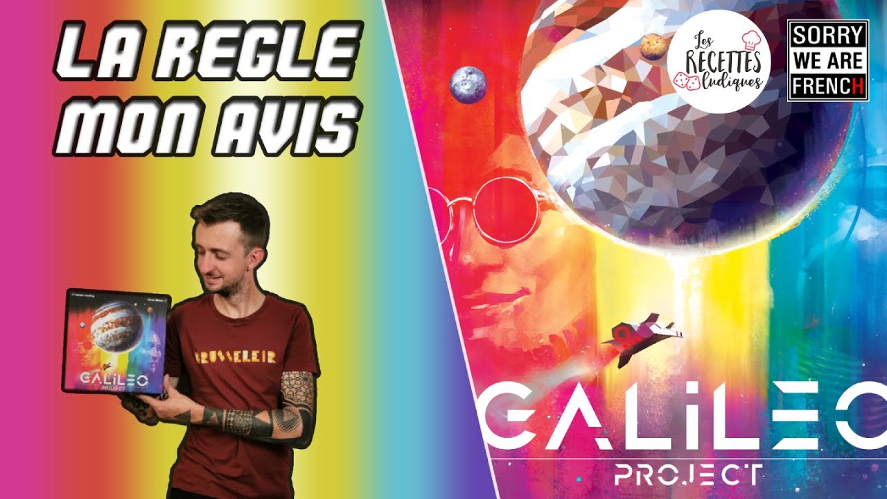 Galileo Project 🌠 [Règles complètes + avis] - Les recettes ludiques