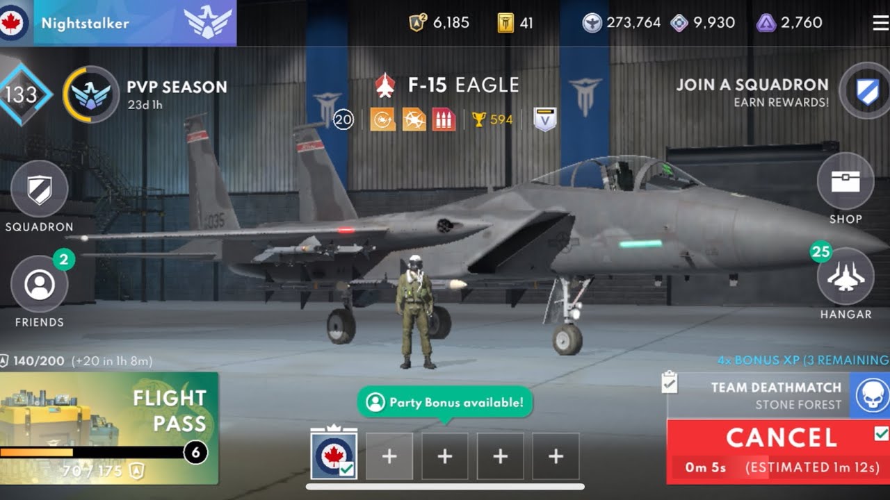 Max level f15 gameplay (Metalstorm) and possibly my last video 
