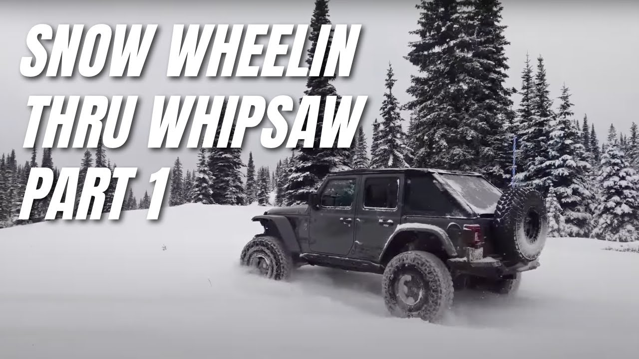 Off-Road Snow Wheeling, Whipsaw Trail - Part 1