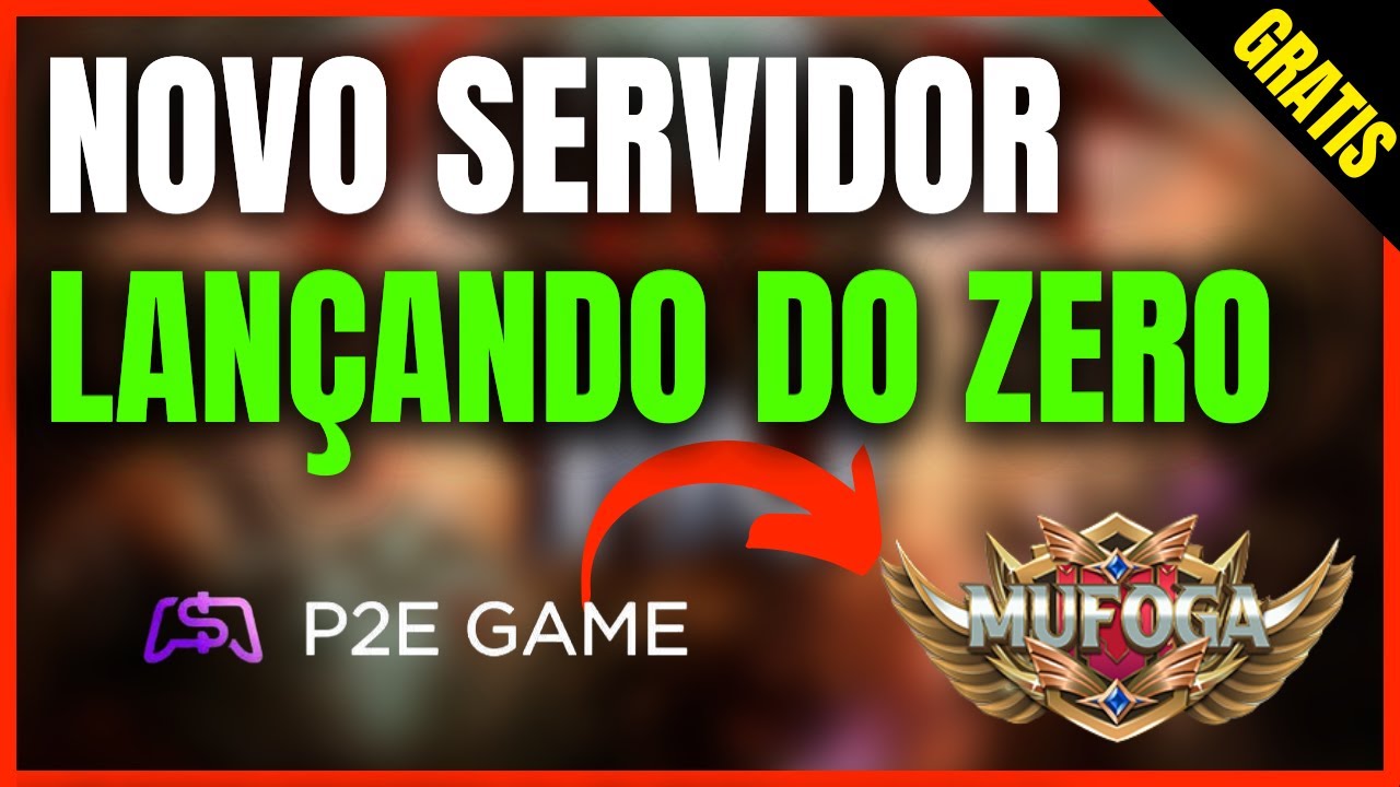 NOVO SERVIDOR DE MU P2E COME&Ccedil;ANDO DO ZERO - PAGAMENTO VIA PIX   MUFOGA