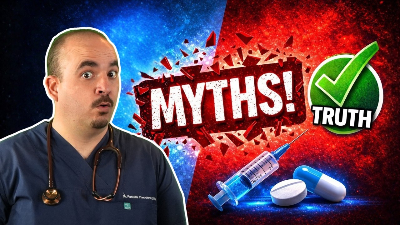 6 Μύθοι για Σκύλους & Γάτες | #VetStories