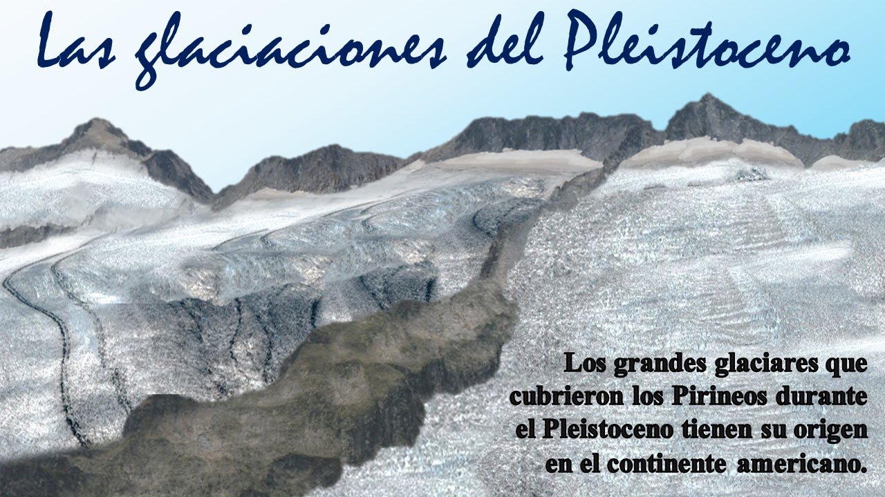 XIX-Las glaciaciones del Pleistoceno