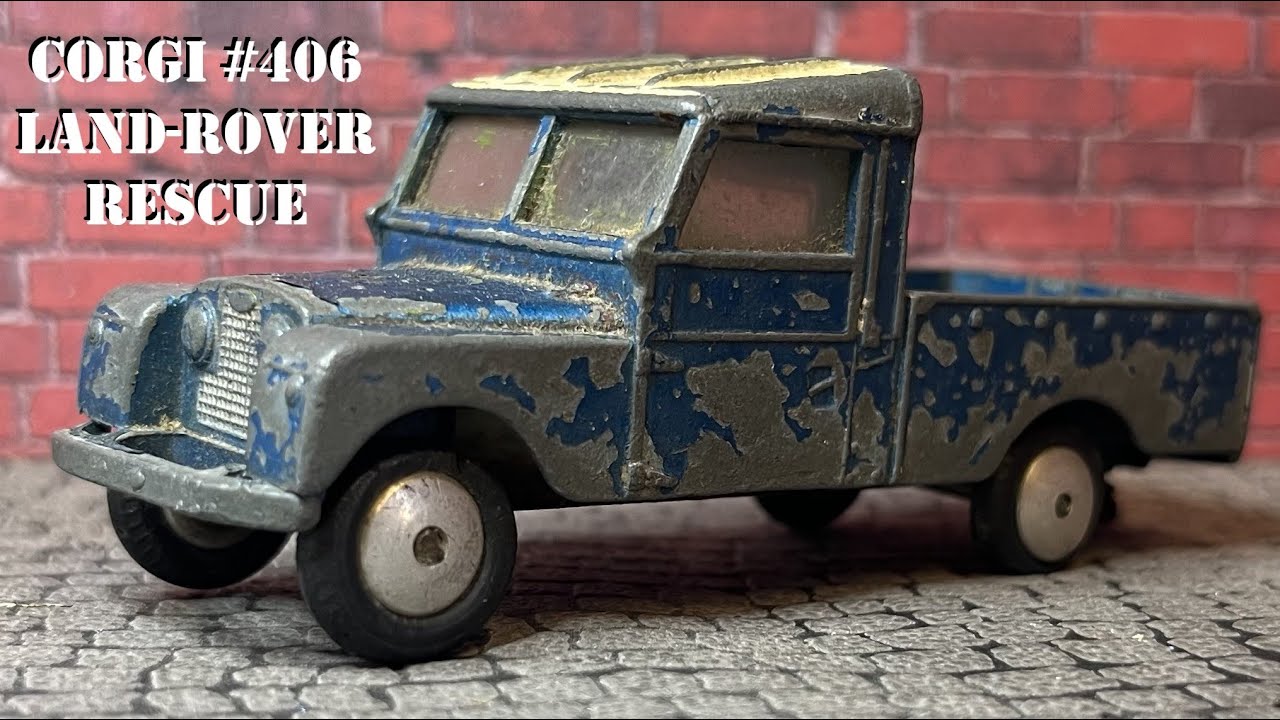 Corgi Toys 406 Land Rover 109 WB History and Restoration