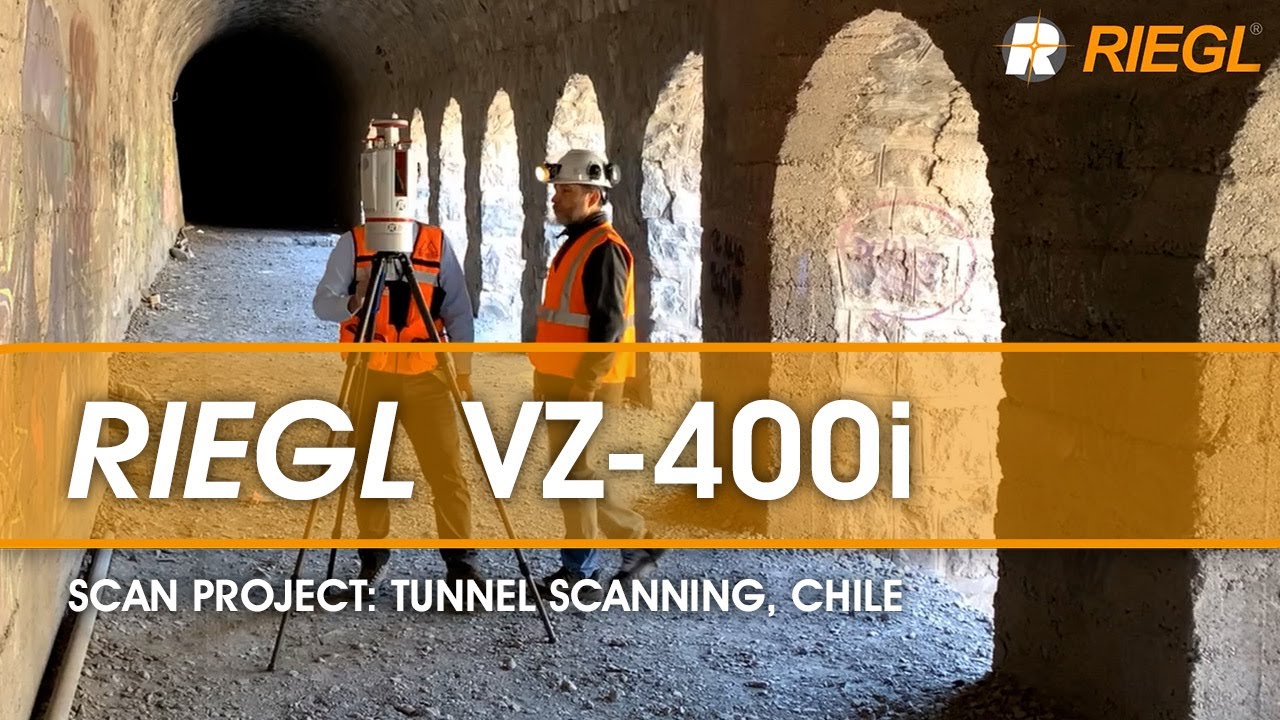 RIEGL VZ-400i Scan Project: EL TINOCO TUNEL | METROPOLITAN REGION, CHILE
