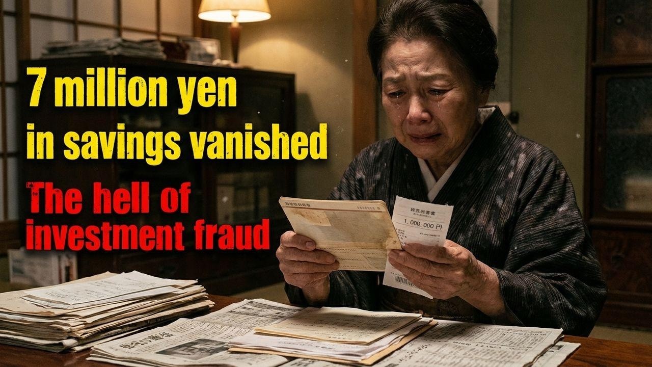 年金13万、貯金700万の72歳を襲う地獄。投資詐欺で消えた老後の砦