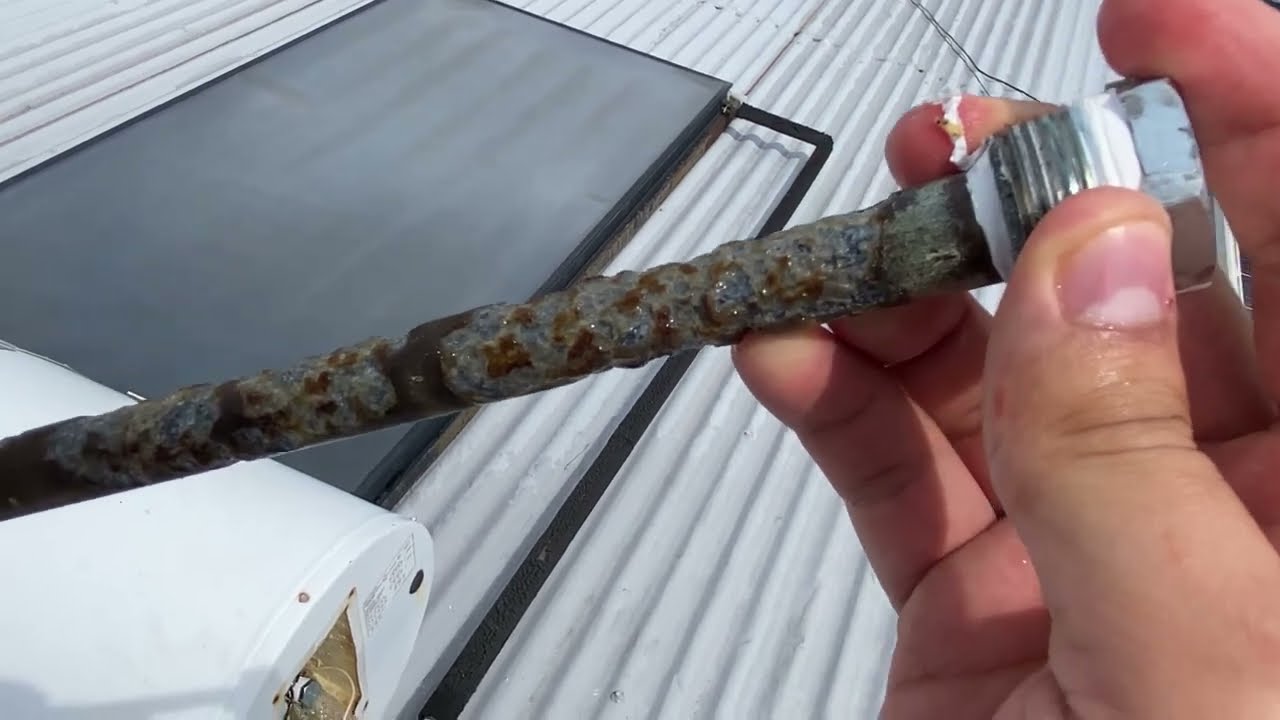 Mantenimiento de un calentador solar