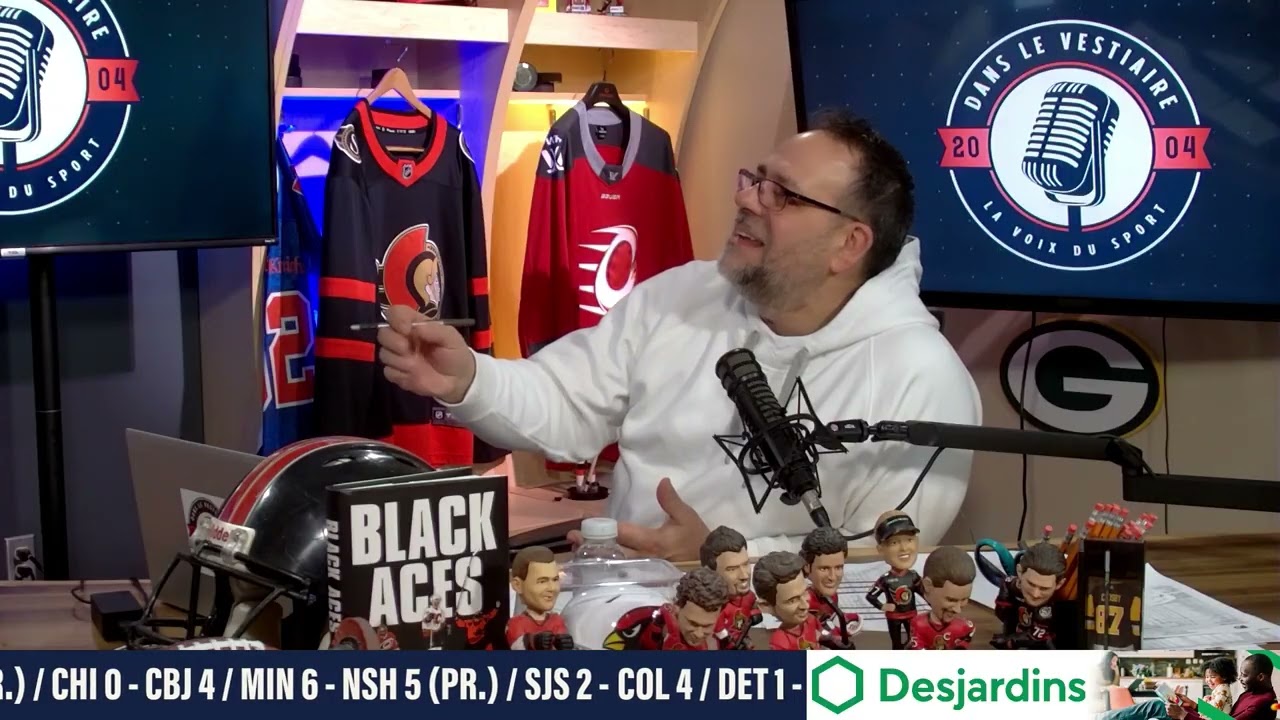 Dans le vestiaire avec  Martin St Jean du Podcast Premier et les buts