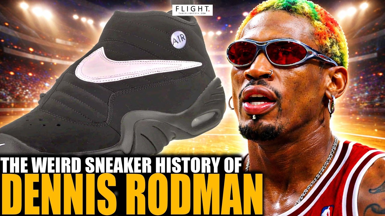 Хаос и кроссовки Денниса Родмана: история кроссовок Родмана