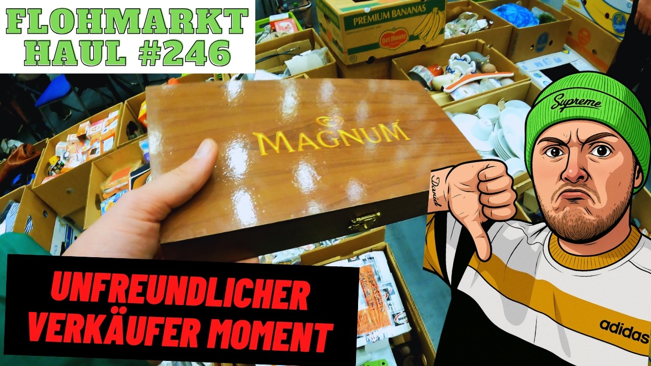 Unfreundlicher FLOHMARKT VERKÄUFER 😔 Es eskaliert mal wieder...