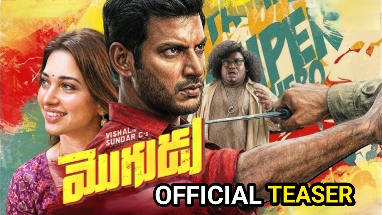 Vishal Mogudu Movie Official Teaser | Vishal | Tamannaah Bhatia | Manasa Entertainment 