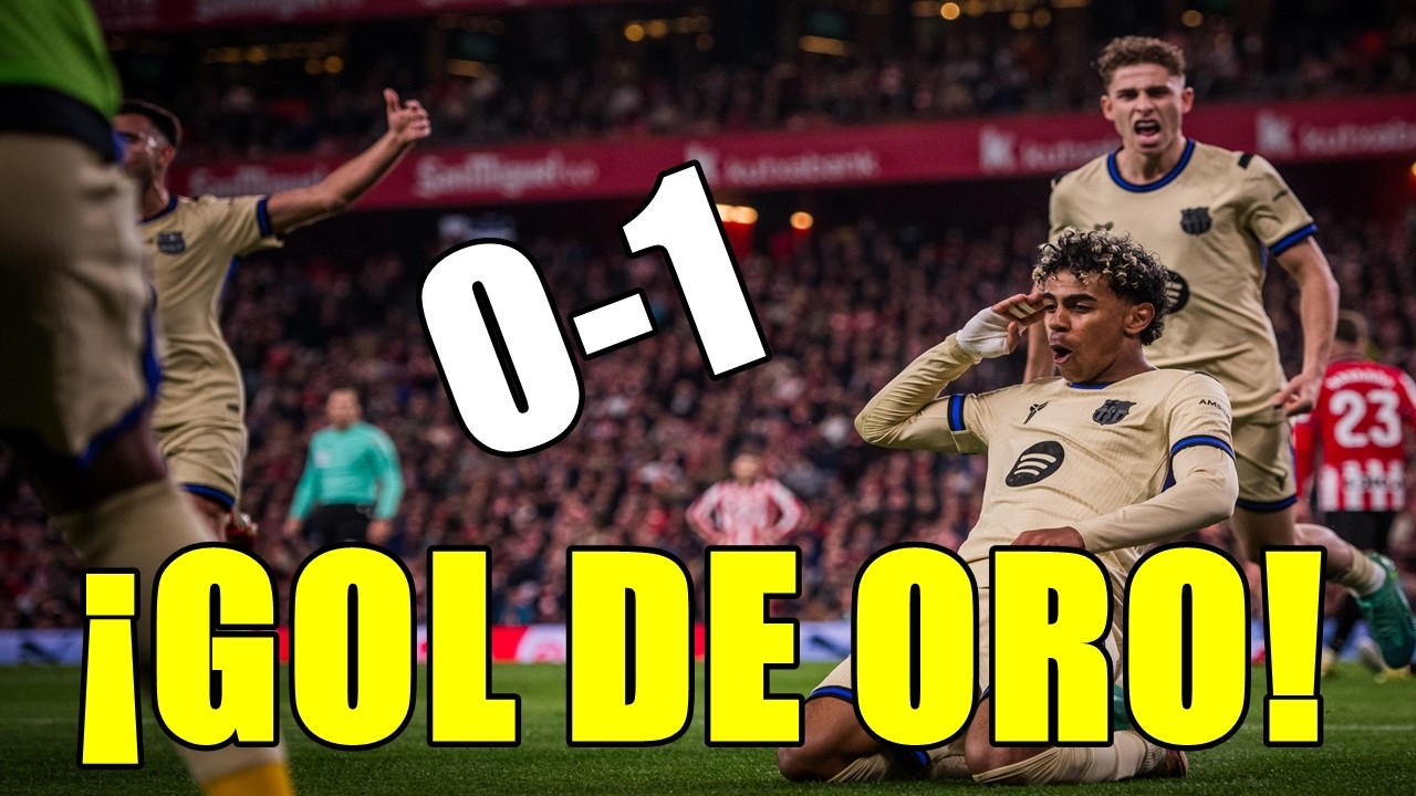 ¡QUÉ GOLAZO DE LAMINE YAMAL PARA CONSEGUIR TRES PUNTOS DE ORO (0-1)! ¡¡VAMOS BARÇA!!