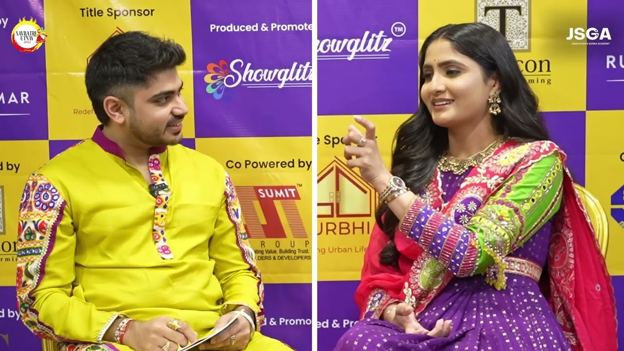 Showglitz Navratri Special | Geetaben Rabari & Jigar Shah on Garba, Culture and Heritage