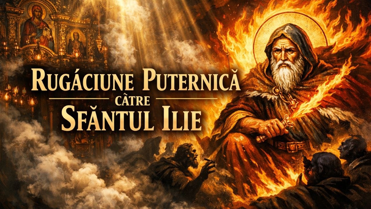 Când simți apăsare din jur, cheamă-l pe Sfântul Ilie în rugăciune