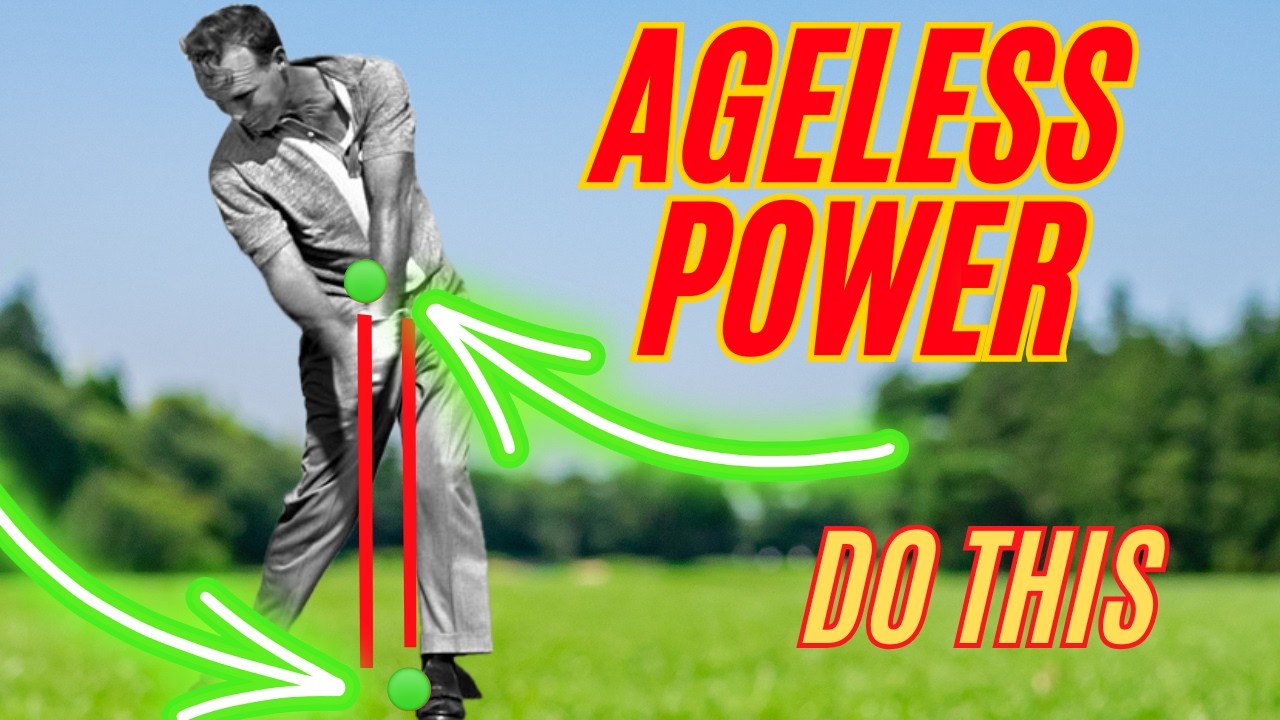 HOW to create EFFORTLESS POWER and SPEED in the GOLF SWING no matter your AGE!