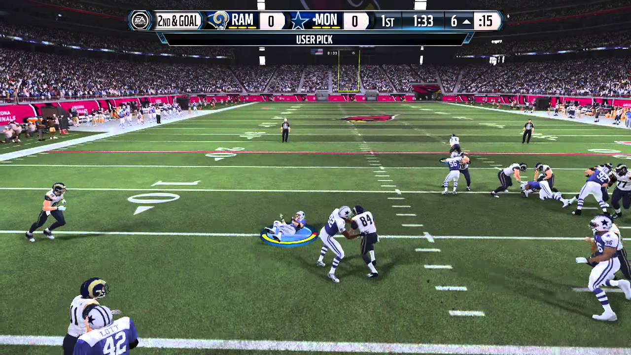 Madden 2015: Mr Woodson One Handed Pick 6