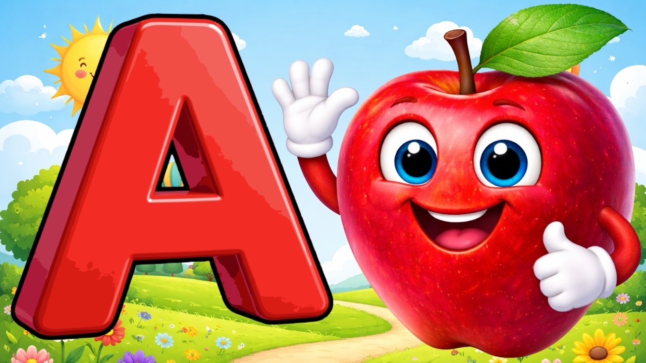 ABC Phonics Song for Kids | A is for Apple 🍎 | B is for Banana🍌 | Alphabet Learning Video | ABC song