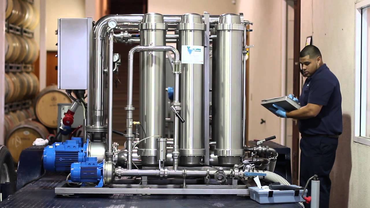 Winetech Mobile Filtrations Crossflow Demo