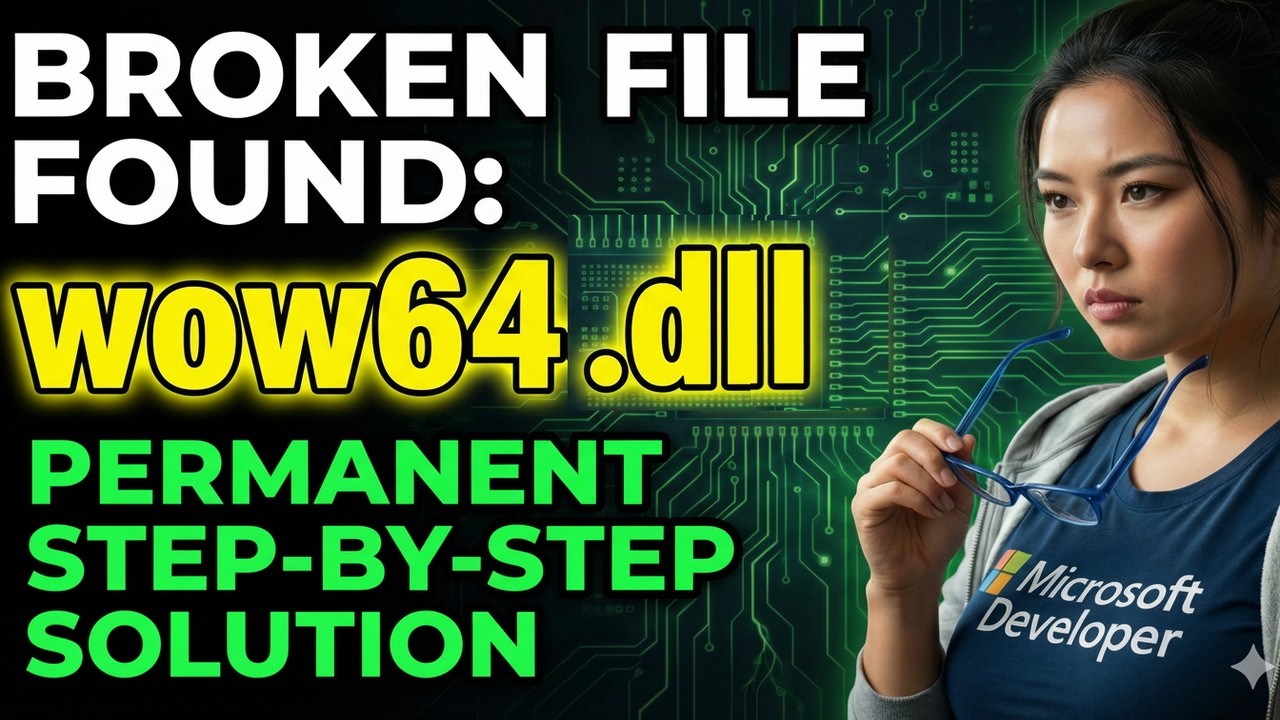 How to Fix wow64.dll System Error [SOLVED]