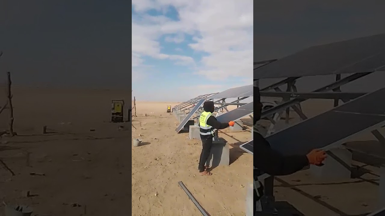 #الطاقهالعامه #طاقة_شمسية تشغيل غطاس 30 حصان ورشاش محوري بالجوف #ترند #امطار