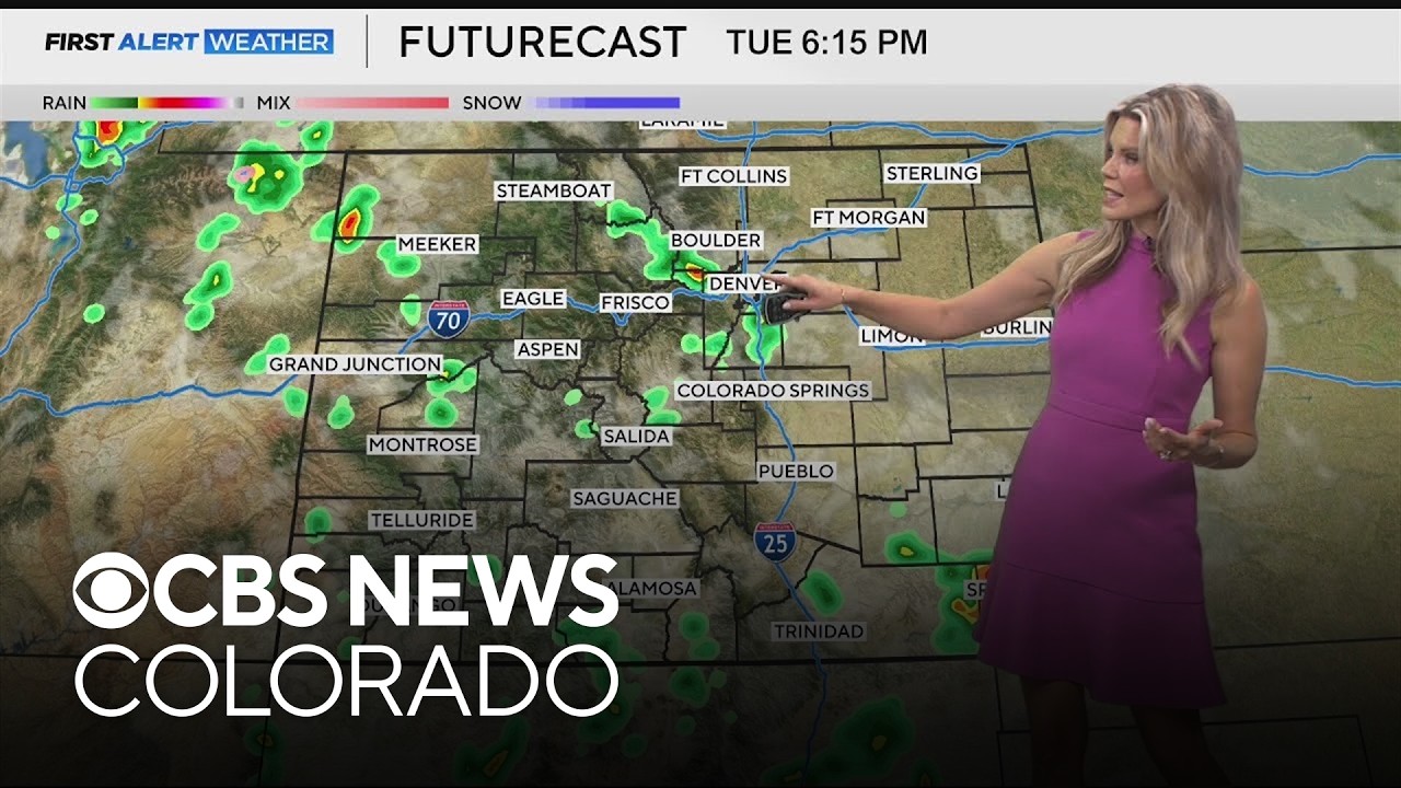 Rain returns to the forecast for Denver and many areas in Colorado