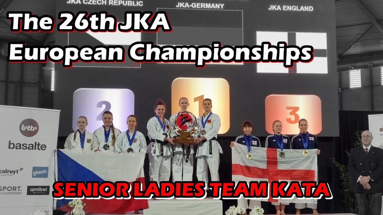 The 26th JKA European Championship - Senior Ladies Team Kata Finals
