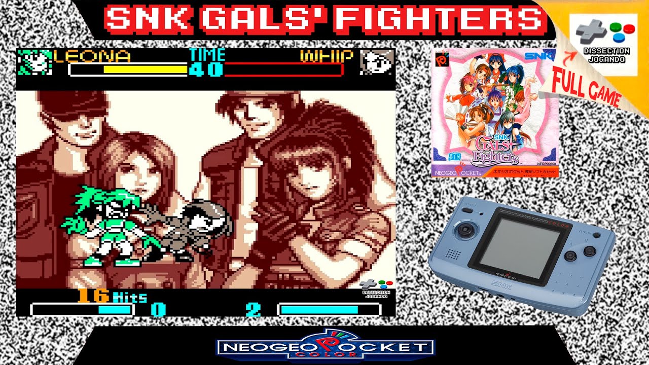 SNK Gals' Fighters - Neo Geo Pocket Color (NGP) [ALL CHARACTERS] [LONGPLAY]