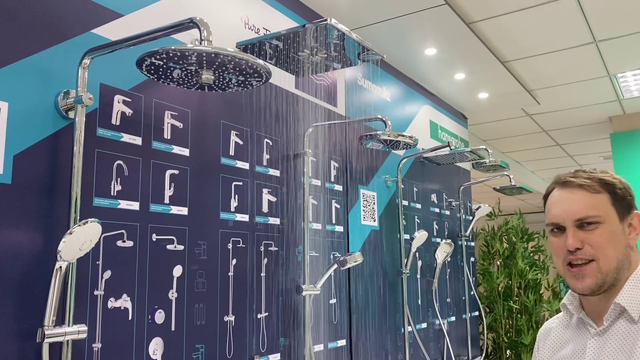 Душевой гарнитур Grohe Grohtherm 310 SmartControl. Обзор.