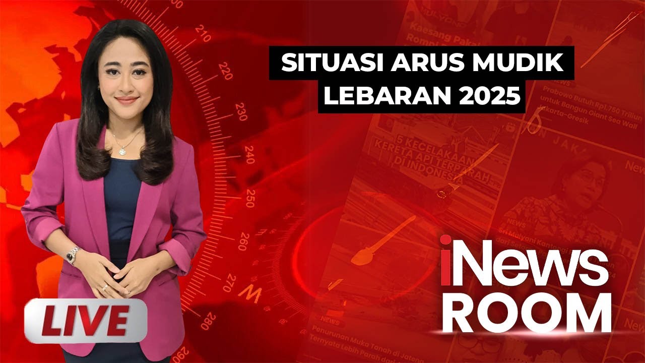 🔴 LIVE Situasi Arus Mudik Lebaran 2025 | iNews Room | 30/03