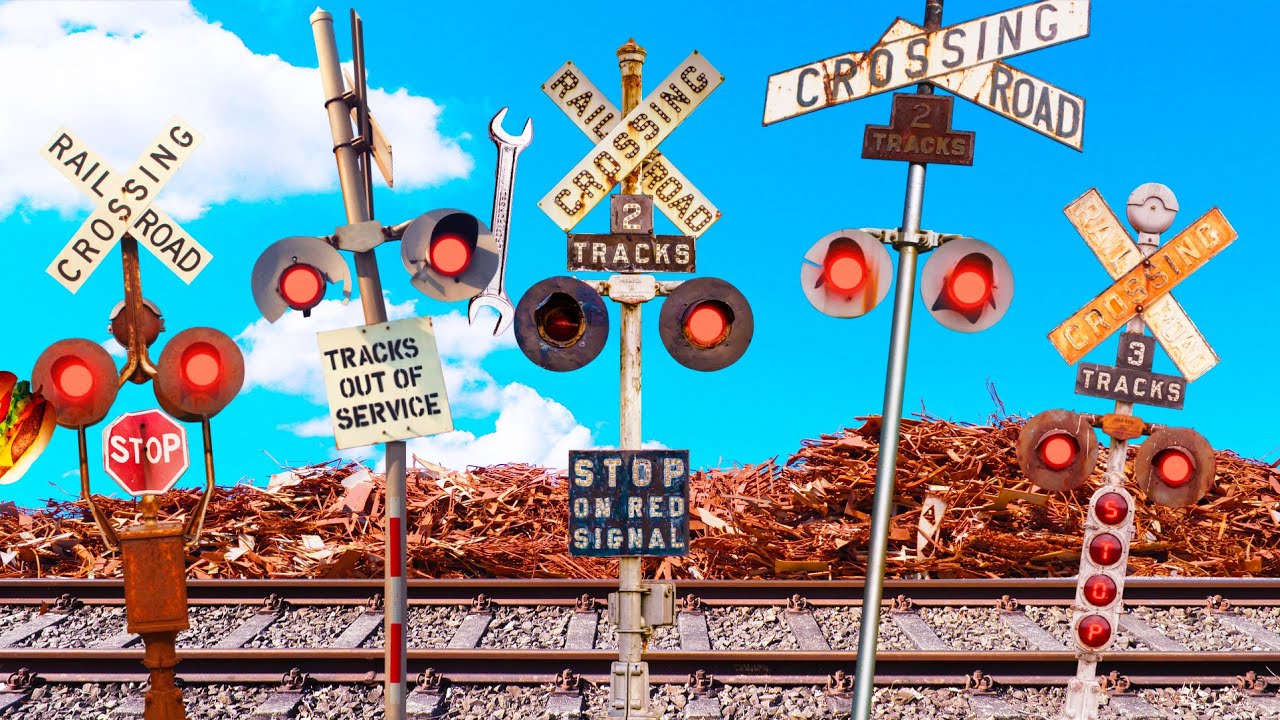 Rescuing the Toppled Railroad Crossing