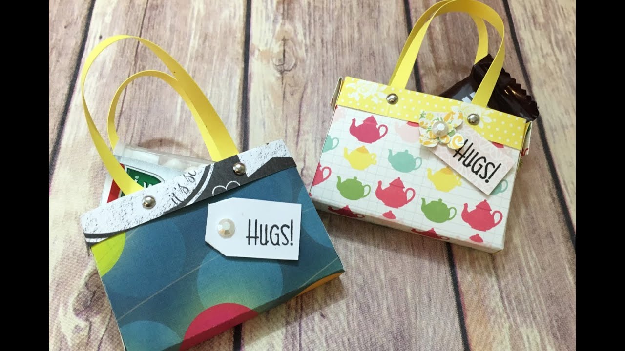 Paper Pinky Purses Favor Treat Bags Tutorial