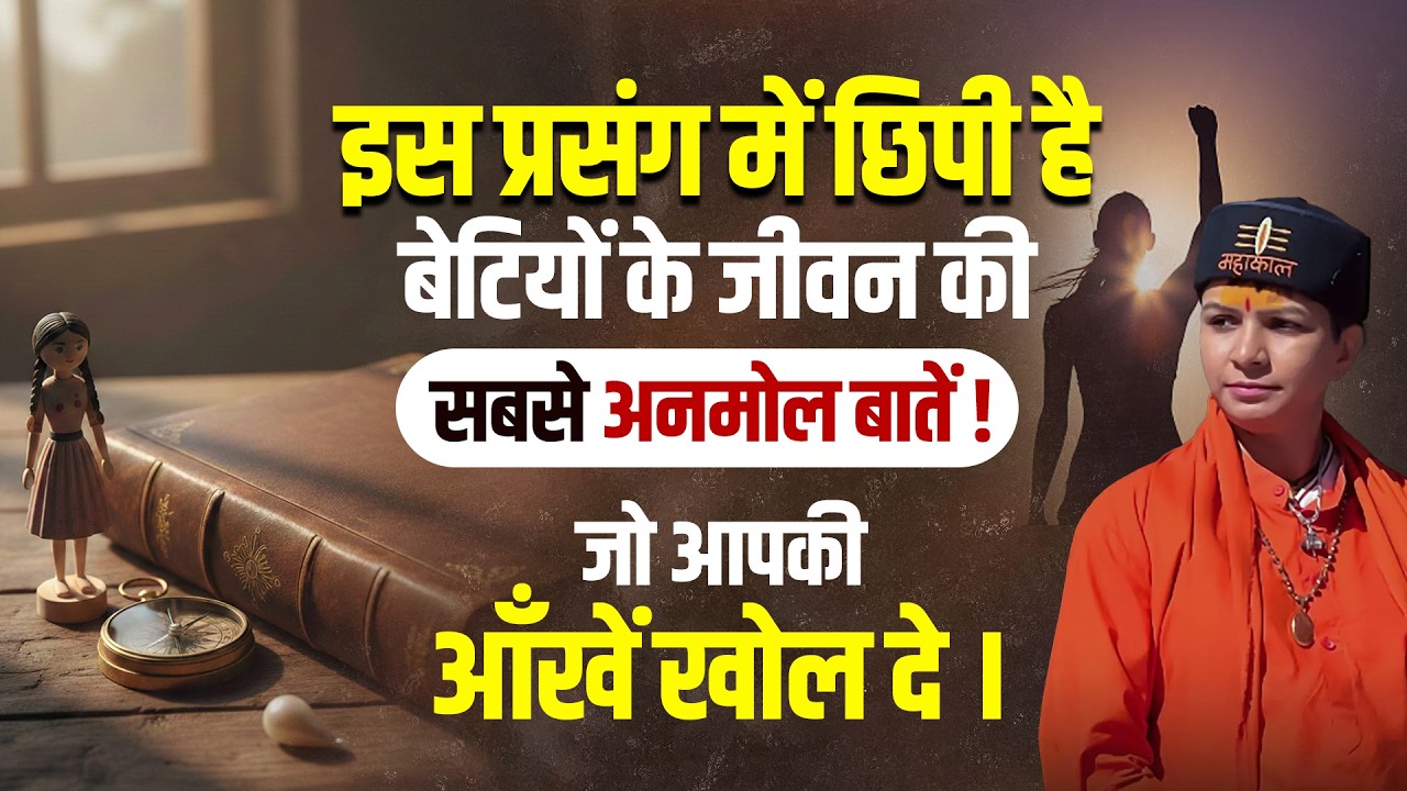 इस प्रसंग में छिपी है बेटियों के जीवन की सबसे अनमोल बातें! जो आपकी आँखें खोल दे । Varsha Nagar Ji