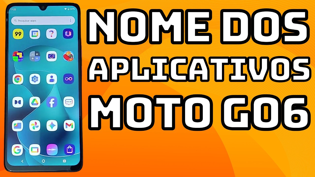 COMO TIRAR E COLOCAR O NOME DOS APLICATIVOS DO CELULAR MOTOROLA MOTO G06