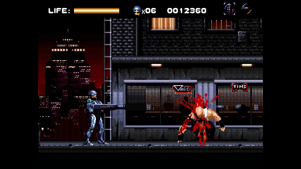MD/GEN 机械战警大战终结者无敌修改版 Robocop VS The Terminator HACK