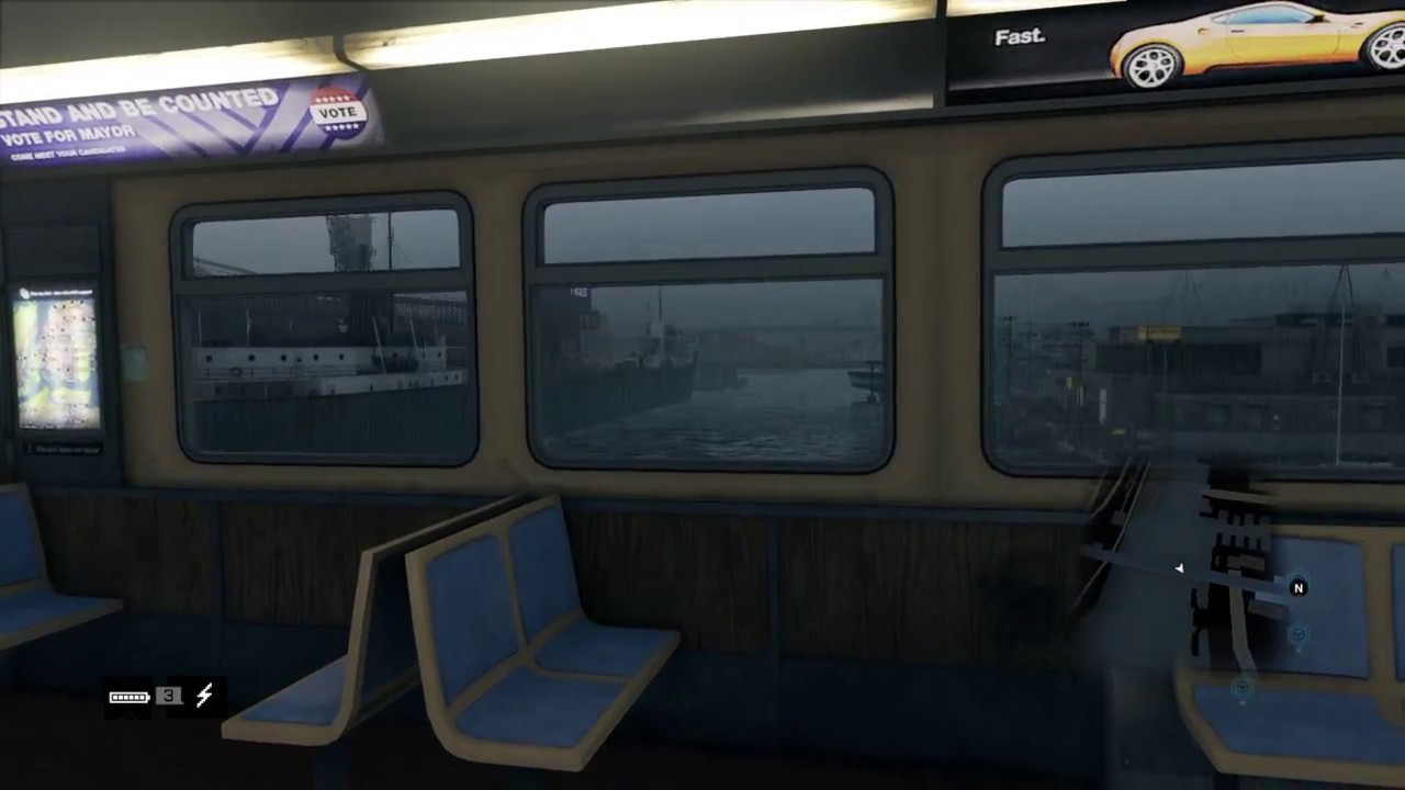 WATCH DOGS - Riding the Subway #part 3
